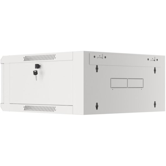 Bastidor de pared Lanberg WFFA-5604-10S 4U 60kg IP20 RAL7035 Gris cristal templado