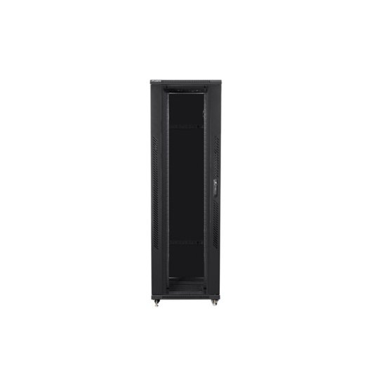 Schrank Lanberg FF01-8242-12B 42U 800kg RAL9004 Schwarz Klassisch