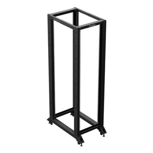 Rack independiente Lanberg OR01-6042-B 42U 600kg Ruedas Rieles 2118mm Negro