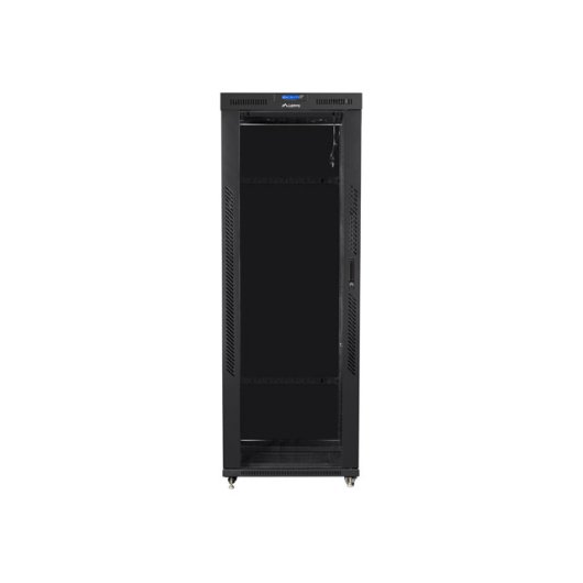 Rack independiente Lanberg FF01-8042-12BL 42U 1200kg LCD Termostato Negro 800x1000mm