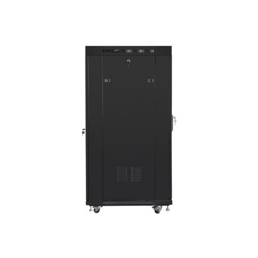 Rack-Schrank Lanberg FF01-8015-23BL 15U, 1200 kg, LCD Anzeige, Lüfter Rack-Schrank Lanberg FF01-8015-23BL 15U, 1200 kg, LCD Anzeige, Lüfter