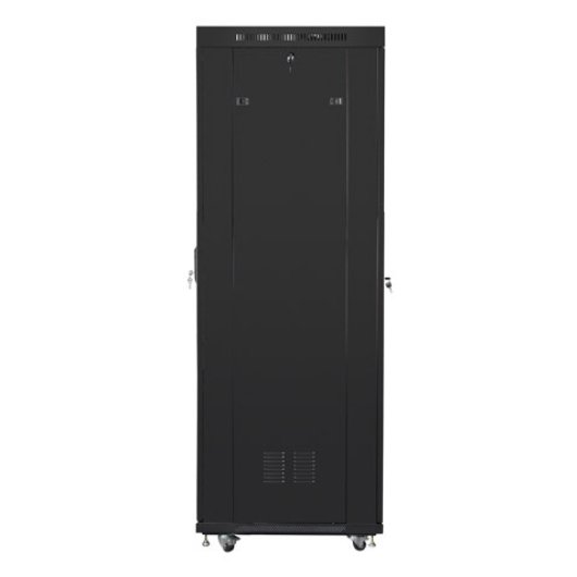 Rack Lanberg FF01-8842-12BL 42U 1200kg LCD IP20 Ventilación 800x800x2122mm Autoinstalable