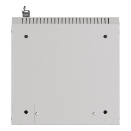 Bastidor de pared Lanberg WF11-3309-10S 9U 30kg Cristal Templado Gris IP20 Rieles Gestión de cables