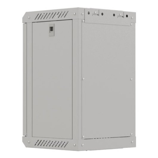 Bastidor de pared Lanberg WF11-3309-10S 9U 30kg Cristal Templado Gris IP20 Rieles Gestión de cables