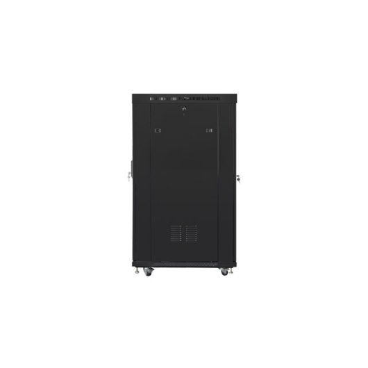 Armadio LANBERG FF01-8022-23BL Nero 22U 1200kg con Serratura e RUOTEArmadio LANBERG FF01-8022-23BL Nero 22U 1200kg con Serratura e RUOTE
