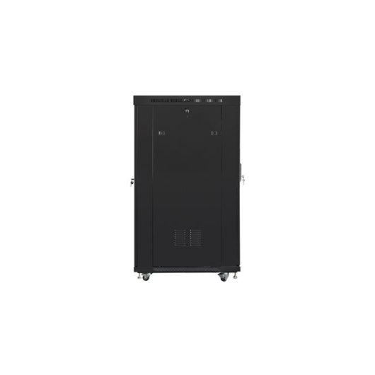 Armadio LANBERG FF01-8022-23BL Nero 22U 1200kg con Serratura e RUOTEArmadio LANBERG FF01-8022-23BL Nero 22U 1200kg con Serratura e RUOTE