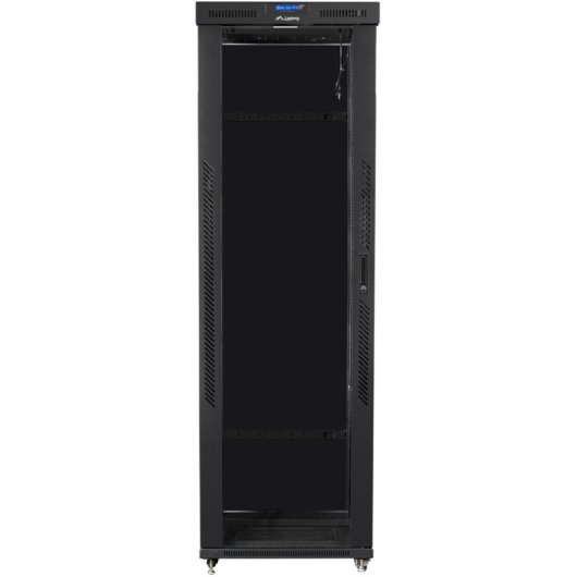 Rack Lanberg FF01-8247-12BL 47U 1200KG Preto IP20 com Display LCD e Ventilação
