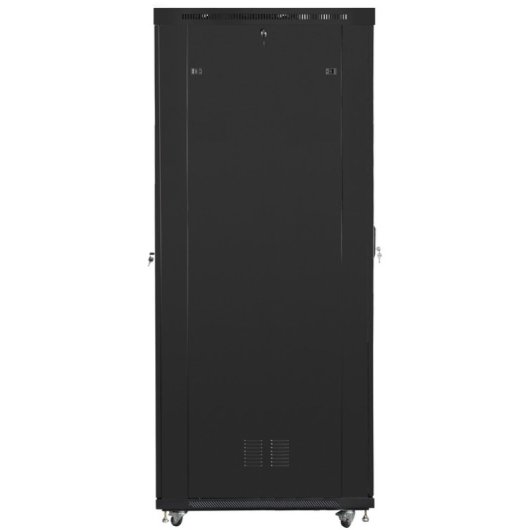 Rack Lanberg FF01-8247-12BL 47U 1200KG Preto IP20 com Display LCD e Ventilação