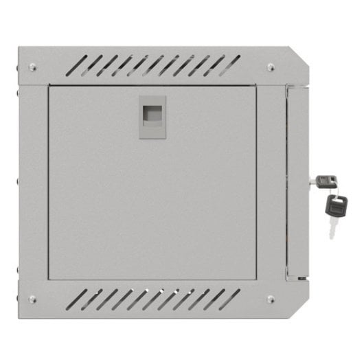 Bastidor de pared Lanberg WF11-3304-10S 10" 4U 30kg vidrio templado gris IP20 montaje propio