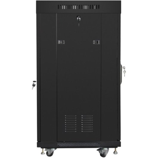 Schrank Lanberg FF01-6622-12BL 19" 22U Temperglas schwarz SchrankLanbergFF01-6622-12BL 19" 22U Temperglas schwarz
