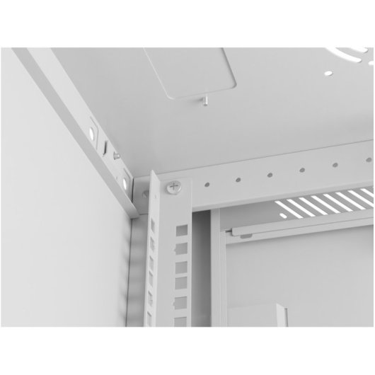 Armario Rack 19" Lanberg WF01-6406-23S 6U Montaje Mural Gris RAL7035 60kg