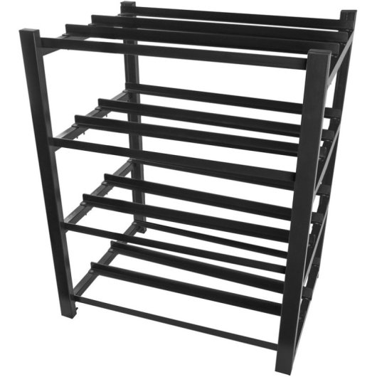 Armario Rack Lanberg OR01-830650-304-BK 44kg 1000mm 19" Black RAL9004 650x830mm