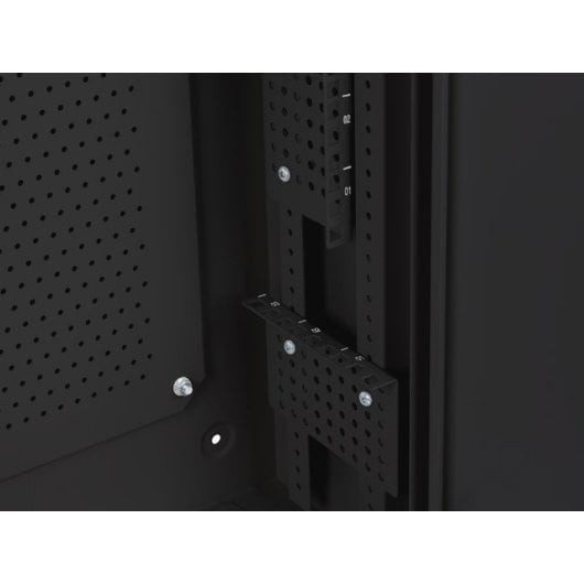 Bastidor de Pared Lanberg WAF1-5203-06-00B 6U 60kg Con Bloqueo del Teclado y Rieles de Rack