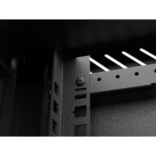 Wandrack Lanberg WF11-3306-10B 6U 30 kg Tastatursperre Kabelmanagement Wandrack