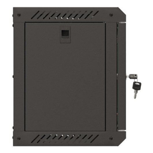 Wandrack Lanberg WF11-3306-10B 6U 30 kg Tastatursperre Kabelmanagement Wandrack
