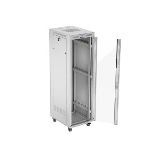 Armadio Lanberg FF01-6842-12SL 42U 1200 kg Grigio con Serratura e Ventilazione Armadio Lanberg FF01-6842-12SL 42U 1200 kg Grigio con Serratura e Ventilazione
