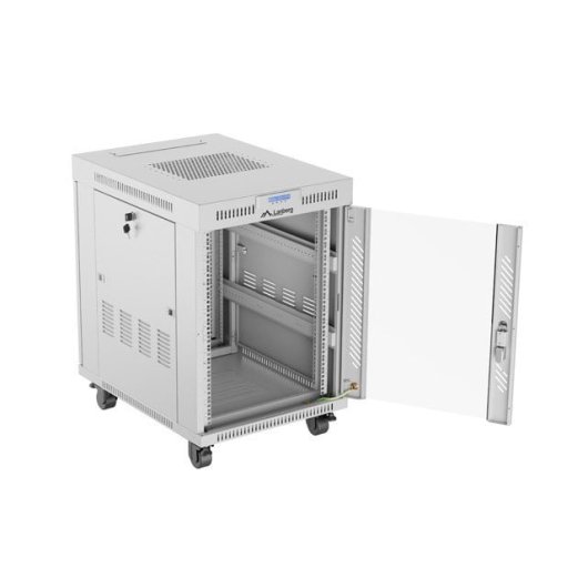 Rack Lanberg FF01-6815-12SL 15U 1200kg Free-Standing Gris RAL7035 IP20 Termostato