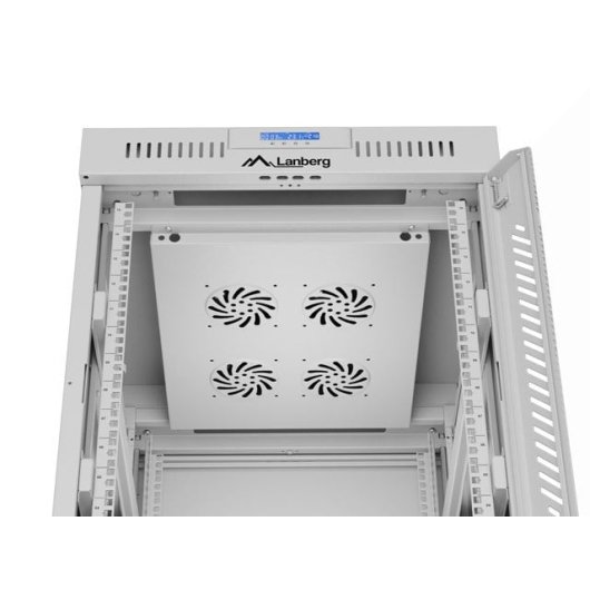 Rack Lanberg FF01-6815-12SL 15U 1200kg Free-Standing Gris RAL7035 IP20 Termostato