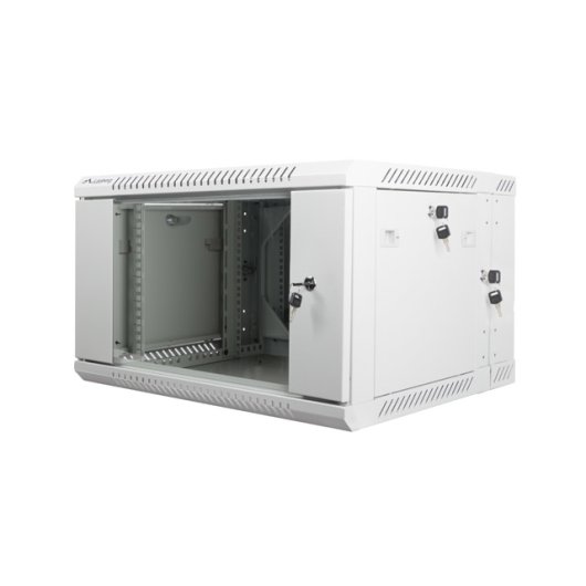 Armadio da parete Lanberg WF02-6606-10S 19" 6U 60kg Grigio Armadio da parete Lanberg WF02-6606-10S 19" 6U 60kg Grigio
