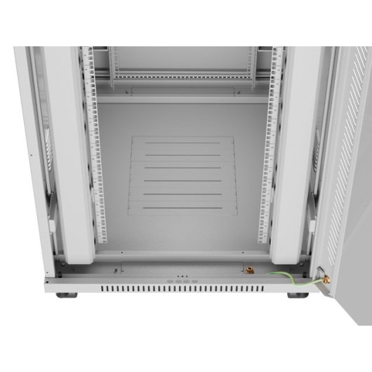 Rack Lanberg FF01-8042-12SL 42U 1200 kg Grigio IP20 con Serratura e Ventilazione Rack