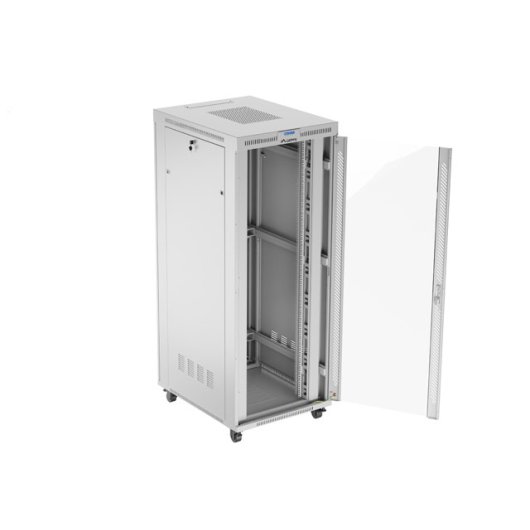 Rack Lanberg FF01-8042-12SL 42U 1200 kg Grigio IP20 con Serratura e Ventilazione Rack