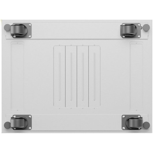 19" Lanberg FF01-6827-23SL Serverschrank 27U 690mm Tiefe Self-Assembly Grau RAL7035