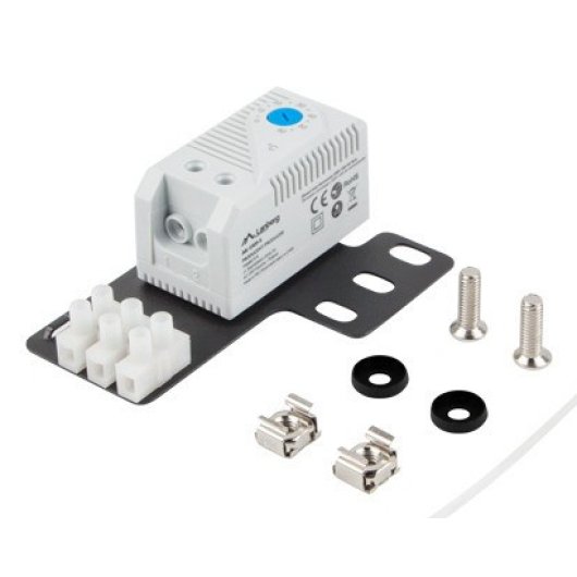 Termostato Lanberg AK-1505-S Gris ABS IP20 30W 2.5U 250V 10A 97.3x67.8x43mm