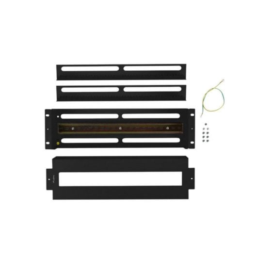Panel de distribución de voltaje Lanberg AK-VDP103-B Stahl Schwarz 19" 3U 22 Module S-Panel de distribución de voltaje Lanberg AK-VDP103-B Stahl Schwarz 19" 3U 22 Module S-