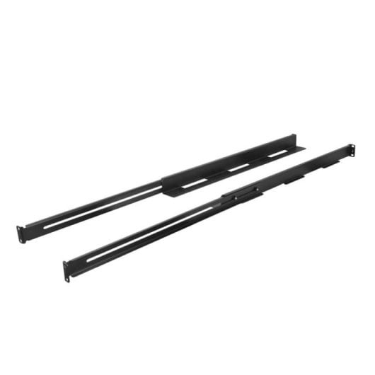 Riel deslizante Lanberg AK-1902-B Ready Rail 1U acero negro 650-1090mm 90kg