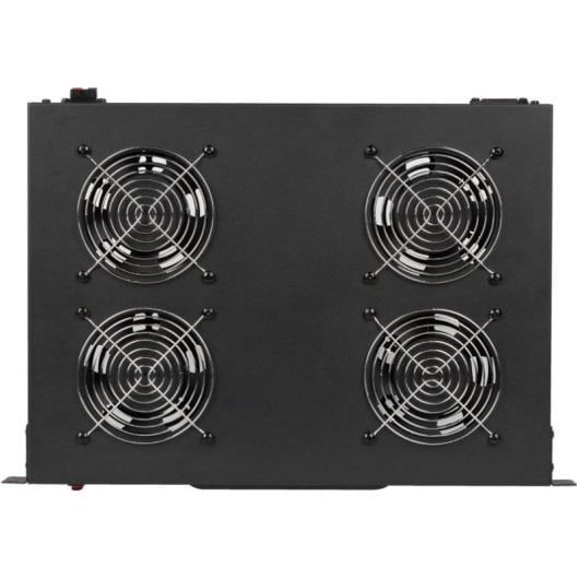 Ventilationspaneel Lanberg AK-1503-B 19" 4 Lüfter Thermostat Schwarz Ventilationspaneel Lanberg AK-1503-B 19" 4 Lüfter Thermostat Schwarz