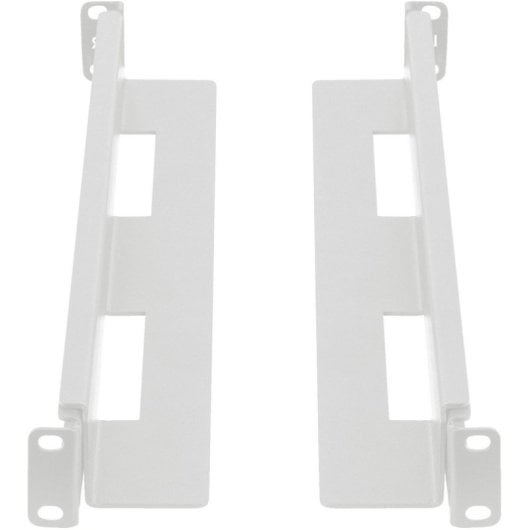 Rail deslizante Lanberg AK-1901-S 19" acero 1U ajustable 397-680mm 90kg RAL7035