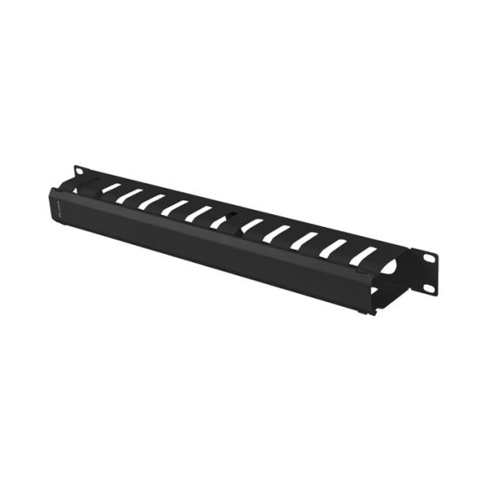 Canaleta Lanberg AK-1704-B 1U Métal Noir 482.5mm pour Rack 19"