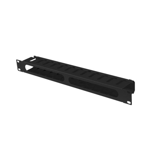 Canaleta Lanberg AK-1704-B 1U Métal Noir 482.5mm pour Rack 19"