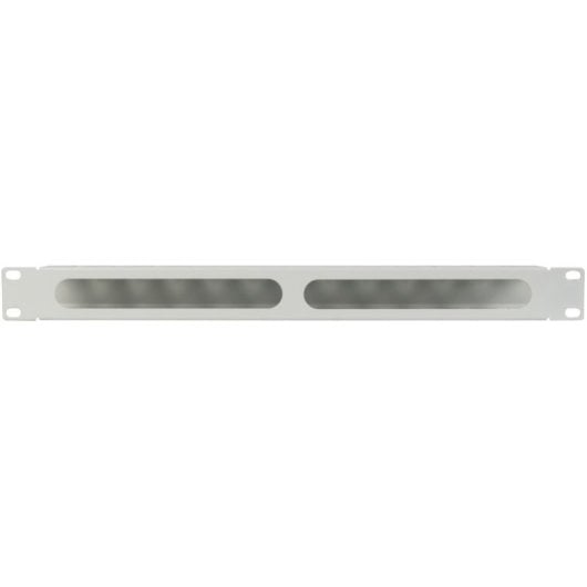 Organizador de cables 1U Lanberg AK-1704-S acero 19" gris RAL7035 rack accesorios