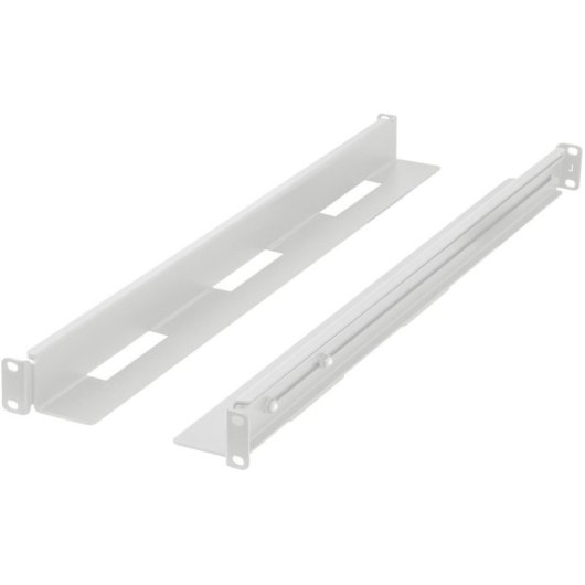 Rail deslizante Lanberg AK-1902-S 19" acero 1U 90kg RAL7035 ajuste 650-1090mm