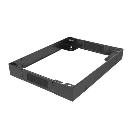 Peana para rack Lanberg CK01-66-B Acero Negro 600x600x100mm RAL9004