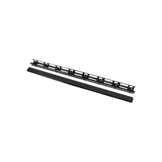 Panel de gestión de cables Lanberg AK-1209-B 37U acero negro 2 piezas 19" vertical rack