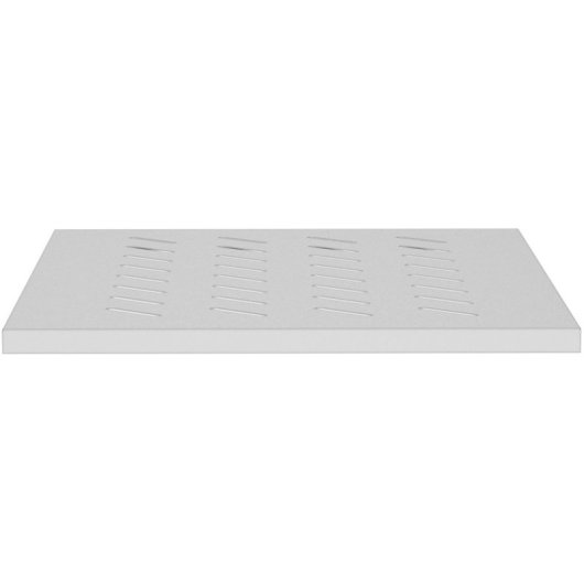 Bandeja 1U Lanberg AK-1018-S 19" 480x675mm 120kg Acero Gris RAL7035 4 Puntos Rack