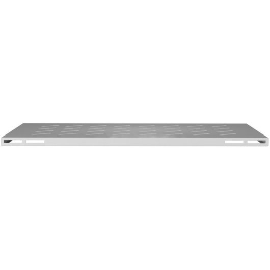 Bandeja 1U Lanberg AK-1018-S 19" 480x675mm 120kg Acero Gris RAL7035 4 Puntos Rack