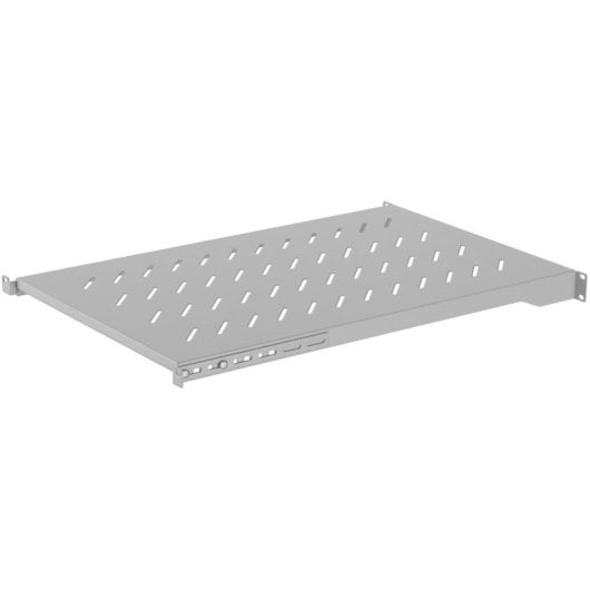 Estante 1U Lanberg AK-1010-S para armario rack 19" 700mm 25kg gris RAL7035