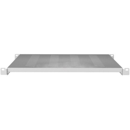 Estante 1U Lanberg AK-1010-S para armario rack 19" 700mm 25kg gris RAL7035