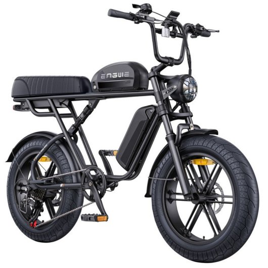 Bici elettrica ENGWE M1 Motore 48V 250W Pneumatici 20x4.0 Freni a disco idraulici Nero