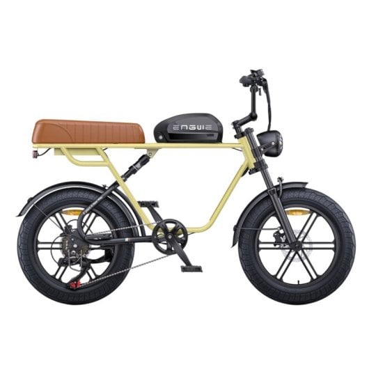 ENGWE M1 Elektrofahrrad, 48 V, 250 W Motor, 20 x 4,0 Reifen, hydraulische Scheibenbremsen, Gelb