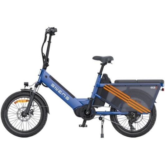 Bicicleta eléctrica ENGWE LE20 250W 20" doble batería 48V38.4AH frenos hidráulicos azul