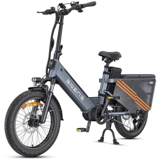 Vélo électrique ENGWE LE20 250 W 48 V 19,2 Ah avec freins hydrauliques et application Gris