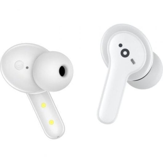 Auriculares Sunstech inalámbricos Bluetooth 5.1 con cancelación de ruido y resistencia IPX5 blancos