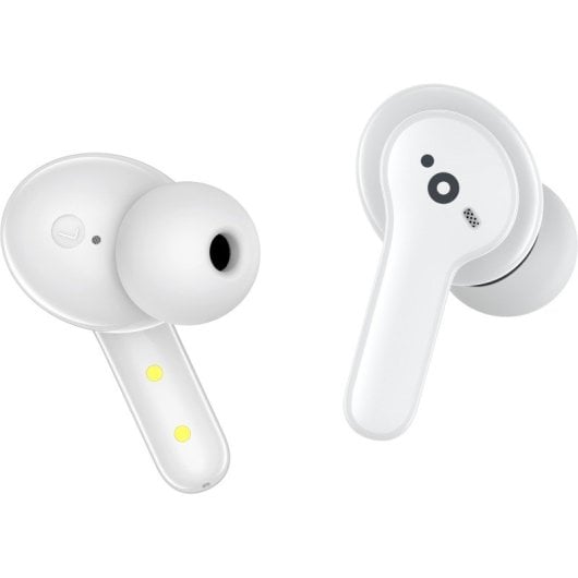 Auriculares Sunstech inalámbricos Bluetooth 5.1 con cancelación de ruido y resistencia IPX5 blancos