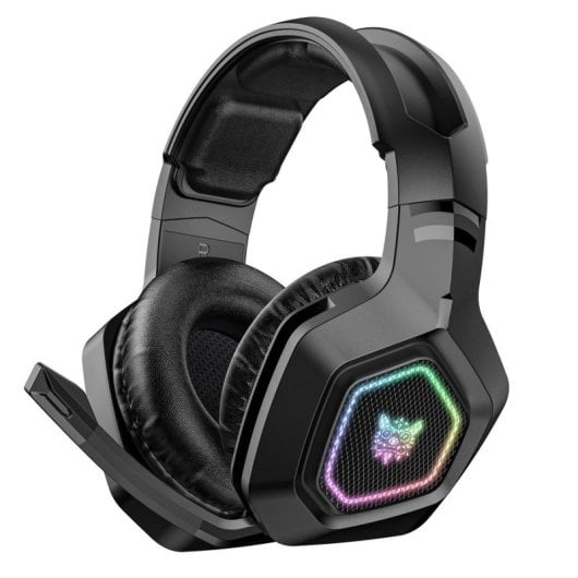 Auriculares Onikuma inalámbricos Bluetooth 5.3 y 2.4G con micrófono y RGB