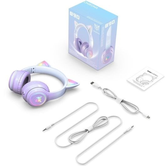 Kabellose Bluetooth-Kopfhörer von Onikuma mit Mikrofon, Touch-Steuerung und leichtem Design