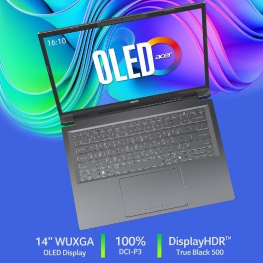 Portatile Acer Aspire 14 AI A14-52M-5067 Intel Core Ultra 5 16GB 512GB SSD OLED 14"
